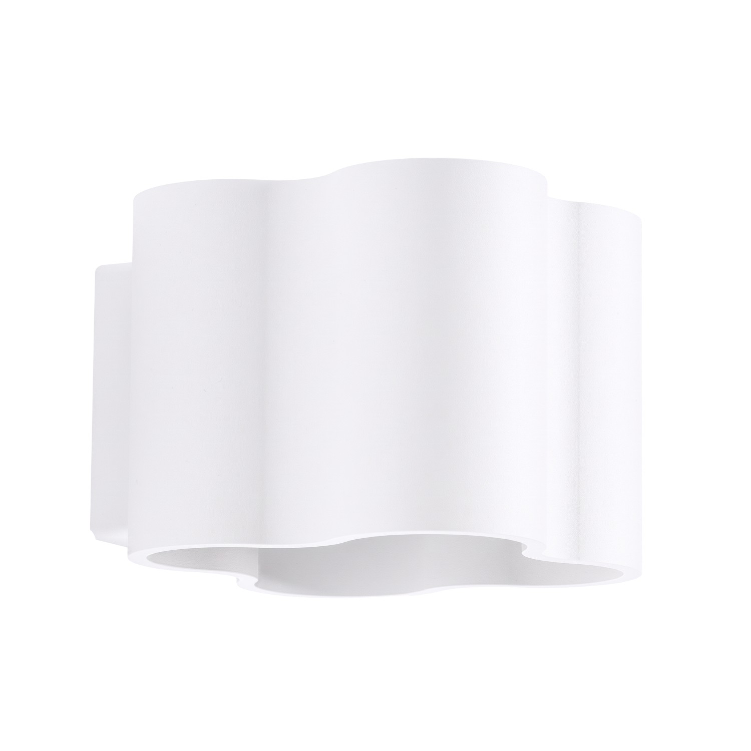 Wandleuchte Ovio Weiß Aluminium 1xg9 12cm Sollux
