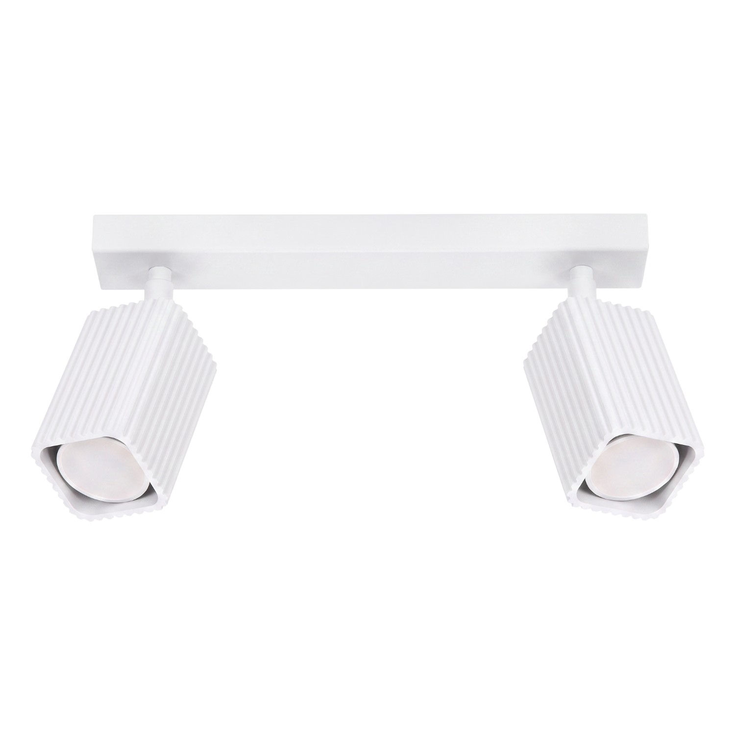 Deckenleuchte Rayo 2 Weiß Aluminium 2xgu10 30cm Sollux