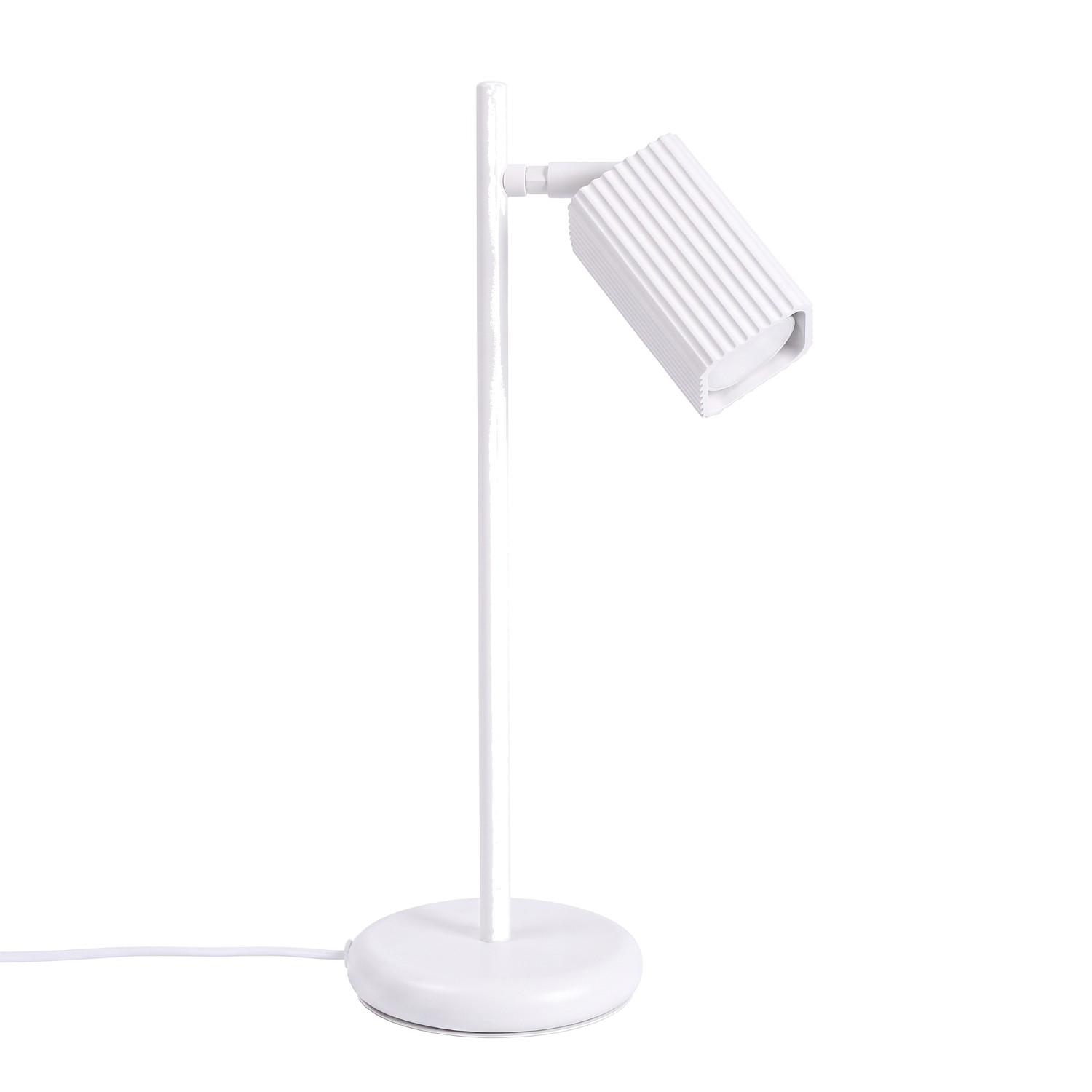 Tischlampe Rayo Weiß Aluminium 1xgu10 14.5cm Sollux