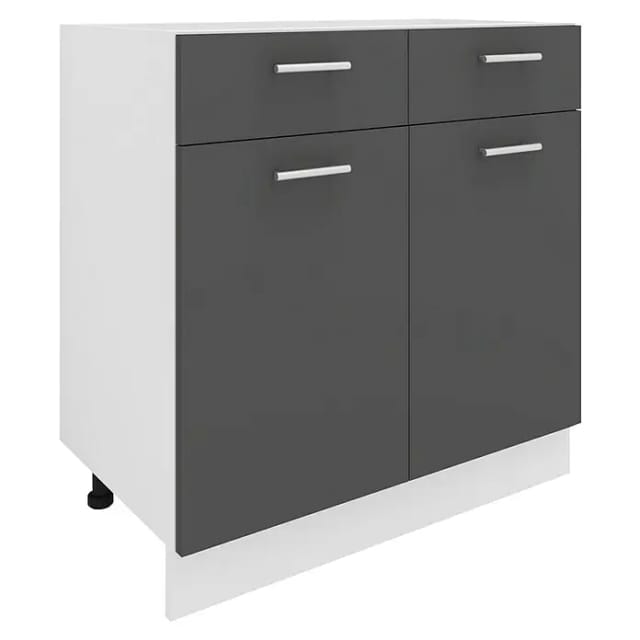 Küchenschrank B 80 Cm Unterschrank Esilo