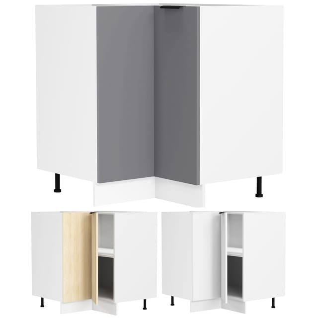 Eck Küchenschrank Unterschrank Fasola