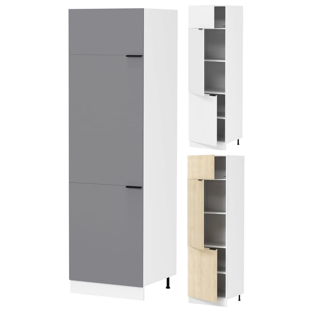 Küchenschrank B. 60 Cm Hochschrank Fasola