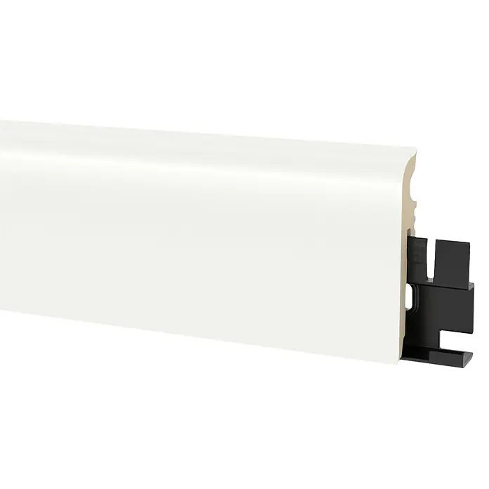 Sockelleiste Vigo (220 x 1,5 x 6 cm, Weiss)