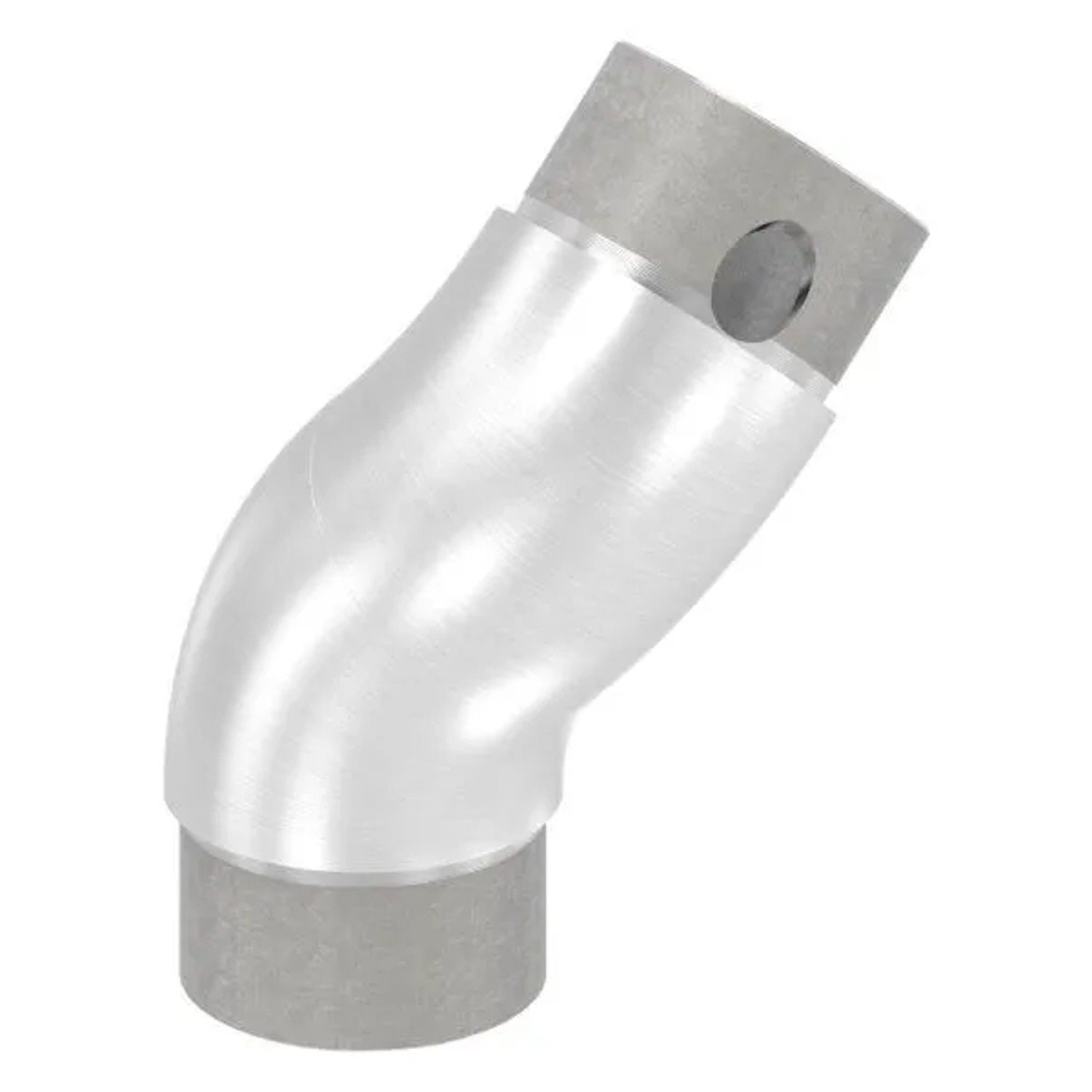 FeNau Rohrbogen V2A Für Rohr Ø 48,3 X 2,0 mm 90 Grad Verstellbar