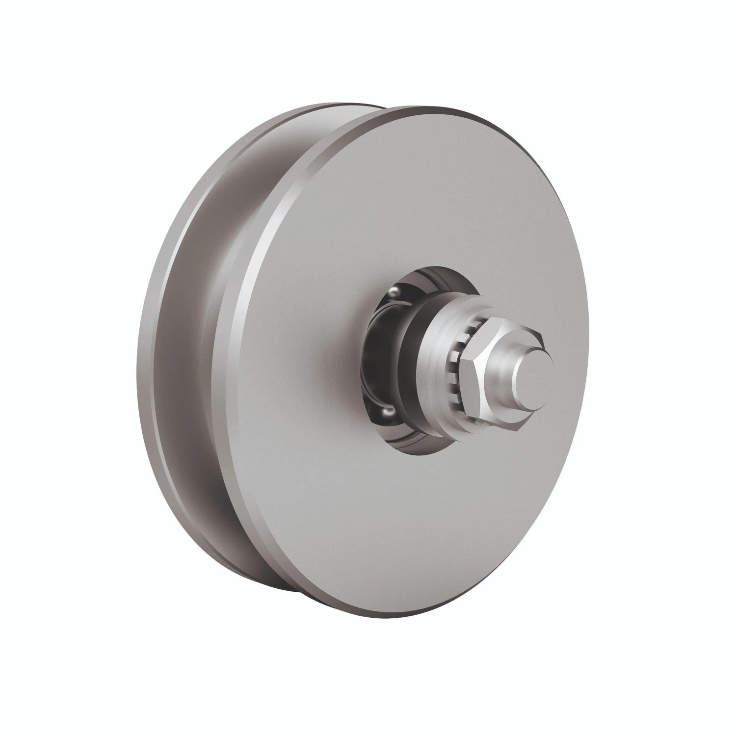 FeNau Stahlrolle Unten Schiebetor MEA Verzinkt Ø 160 mm 10337676