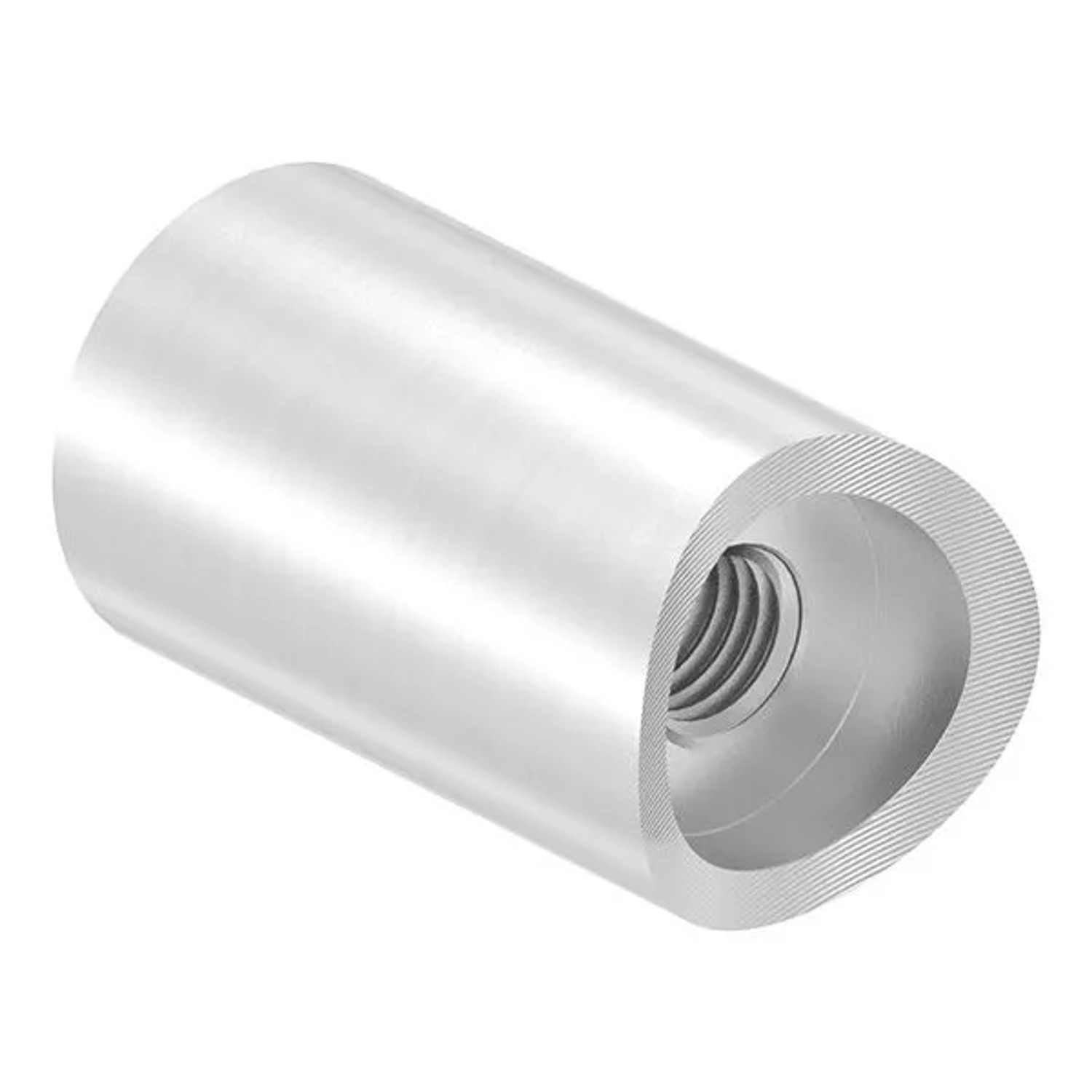 FeNau Wandhalter Edelstahl V2A Für Rohr Ø 48,3 mm L 40 mm M10 Innengewinde