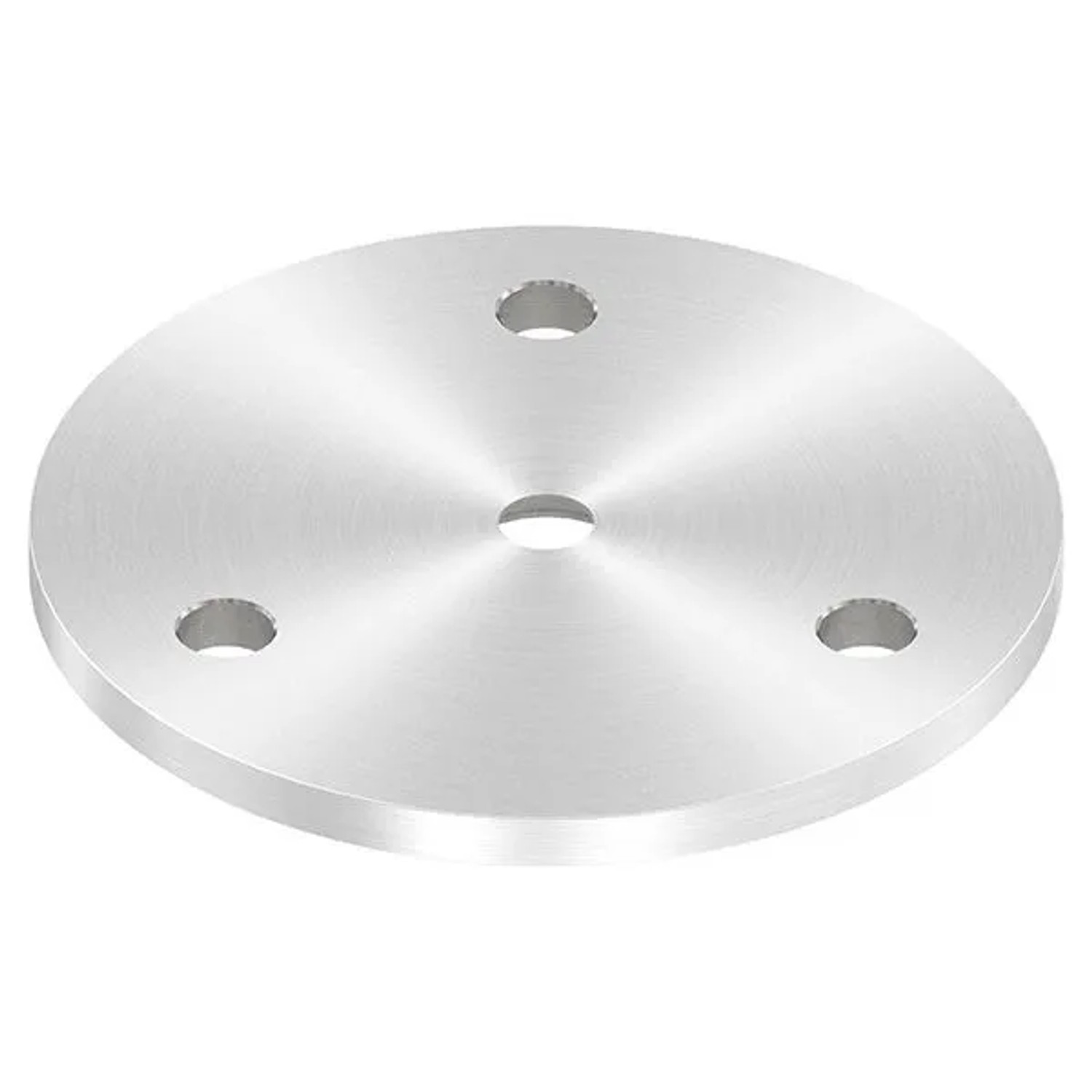FeNau Ankerplatte Ø 70 X 4 mm Mit Zentrierbohrung Ø 6,5 mm V2A