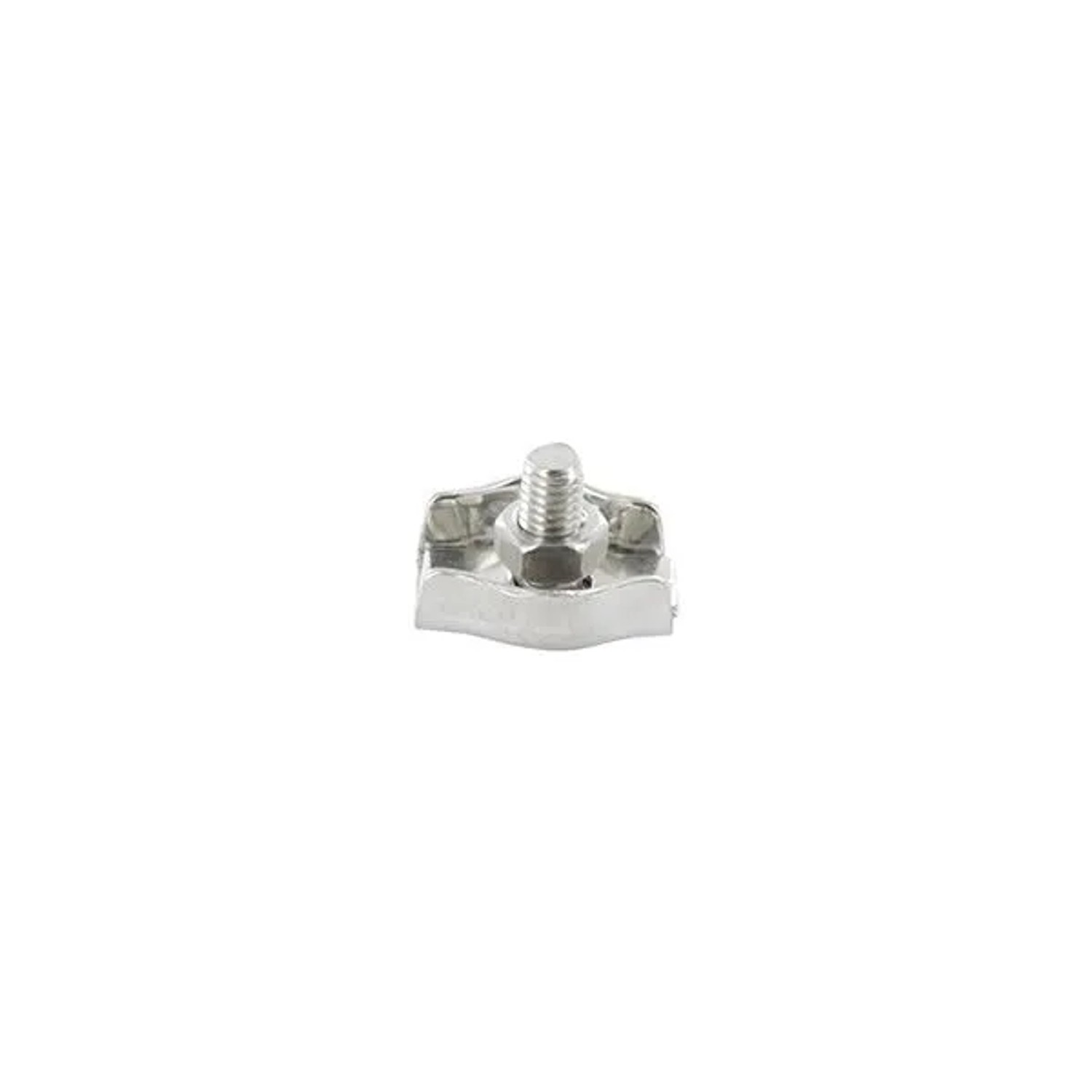 FeNau Simplexklemme Für Seil Ø 2 mm V4A