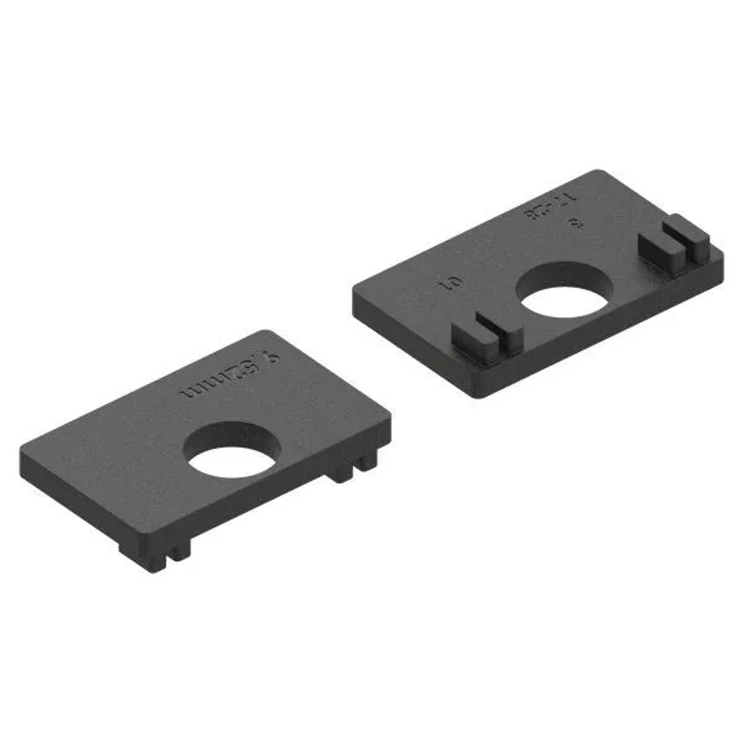 FeNau 1 Paar Gummis Zu Glasklemme 45x45x26 mm AbZ Für 9,52 Glas VSG