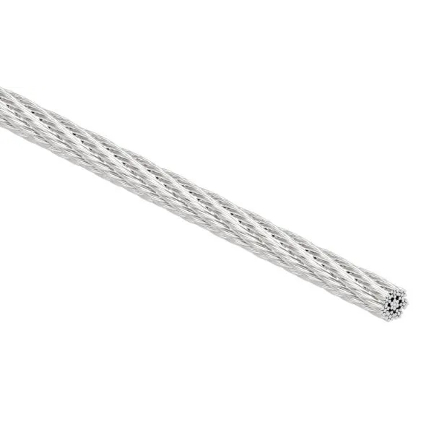 FeNau Edelstahlseil Edelstahl V4A Ø 3 mm L 25 m 7x7