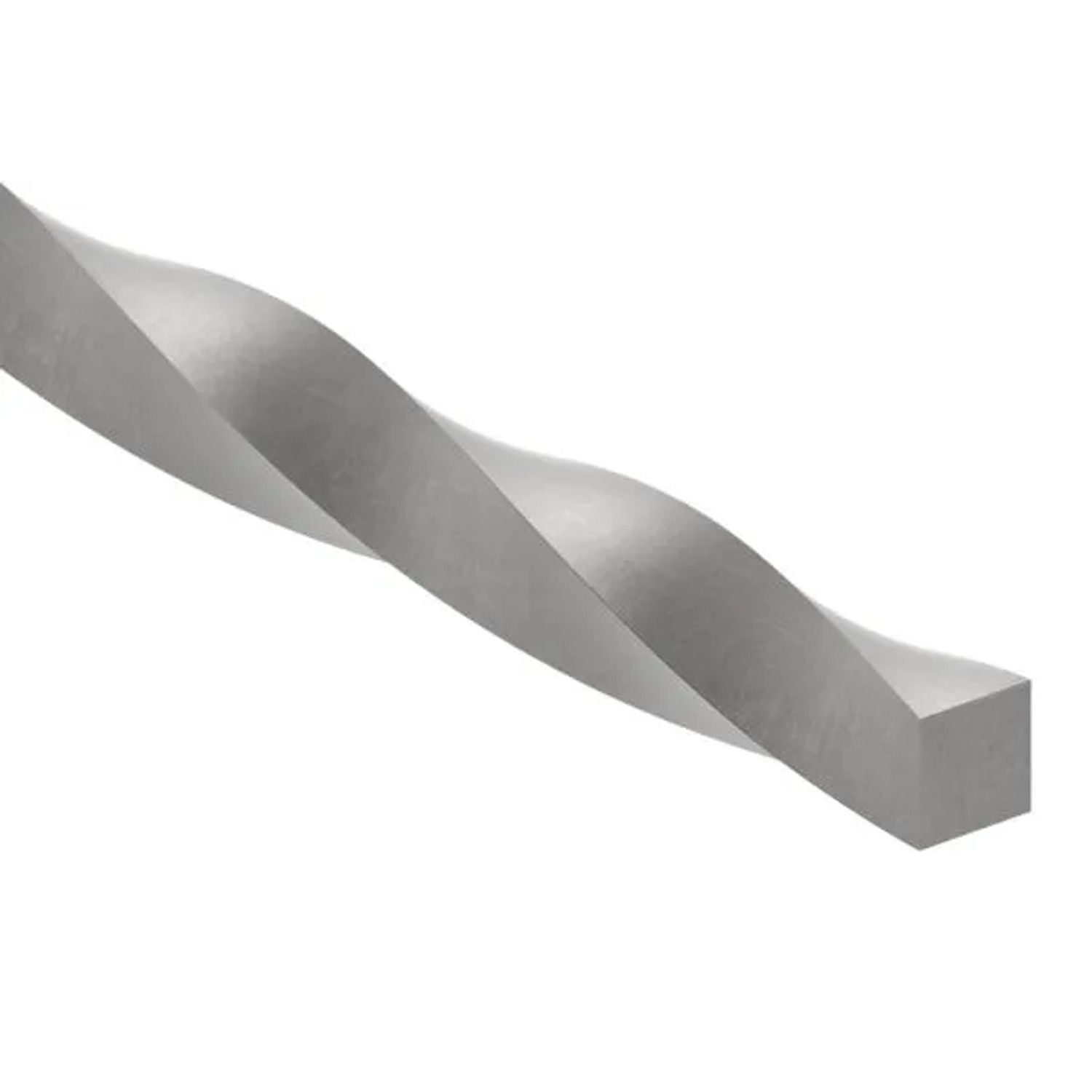FeNau Vierkanteisen Gedreht Material 12x12 mm Länge 3000 mm Stahl Roh S235JR