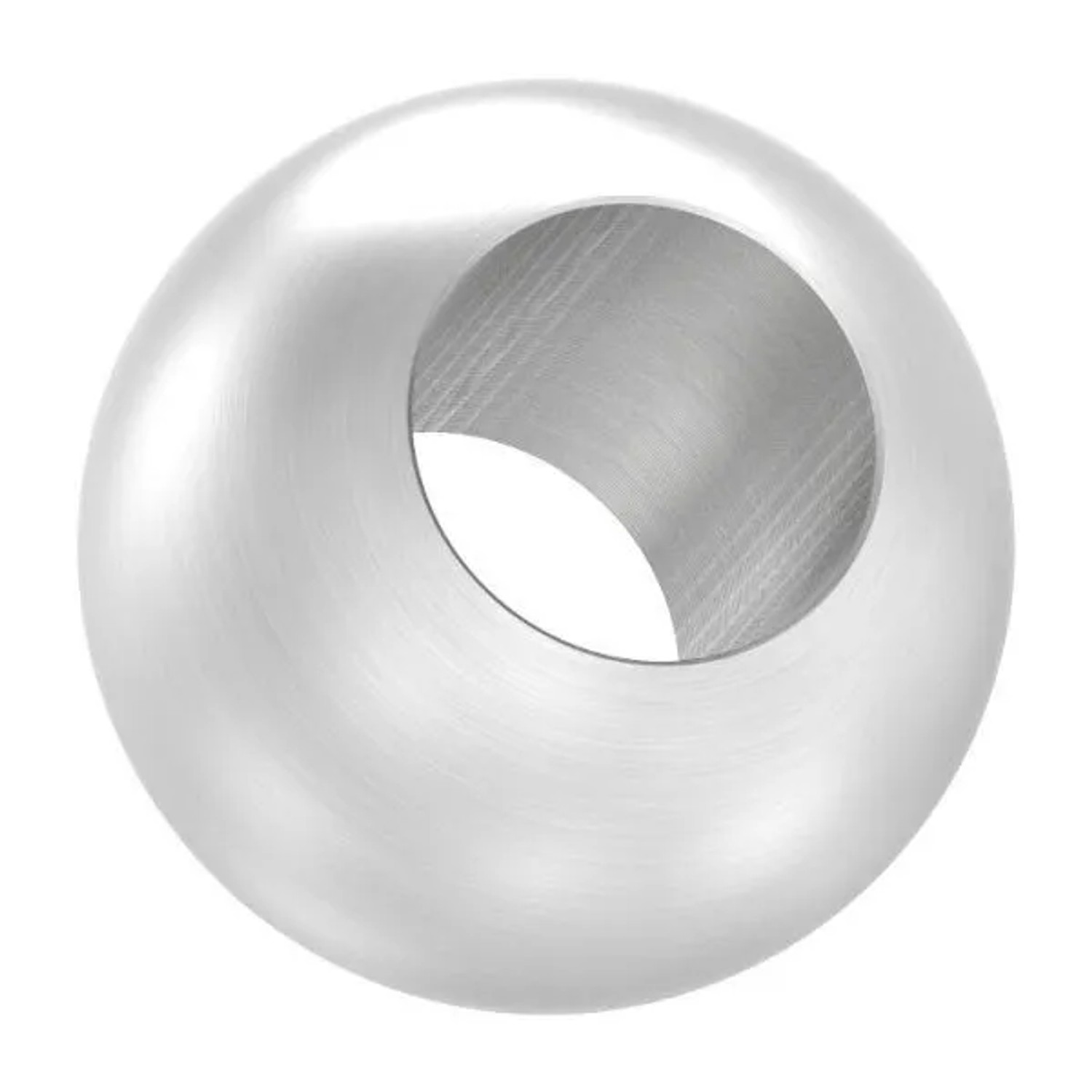 FeNau Kugel Ø 20 mm Mit Durchgangsbohrung 10,2 mm V2A