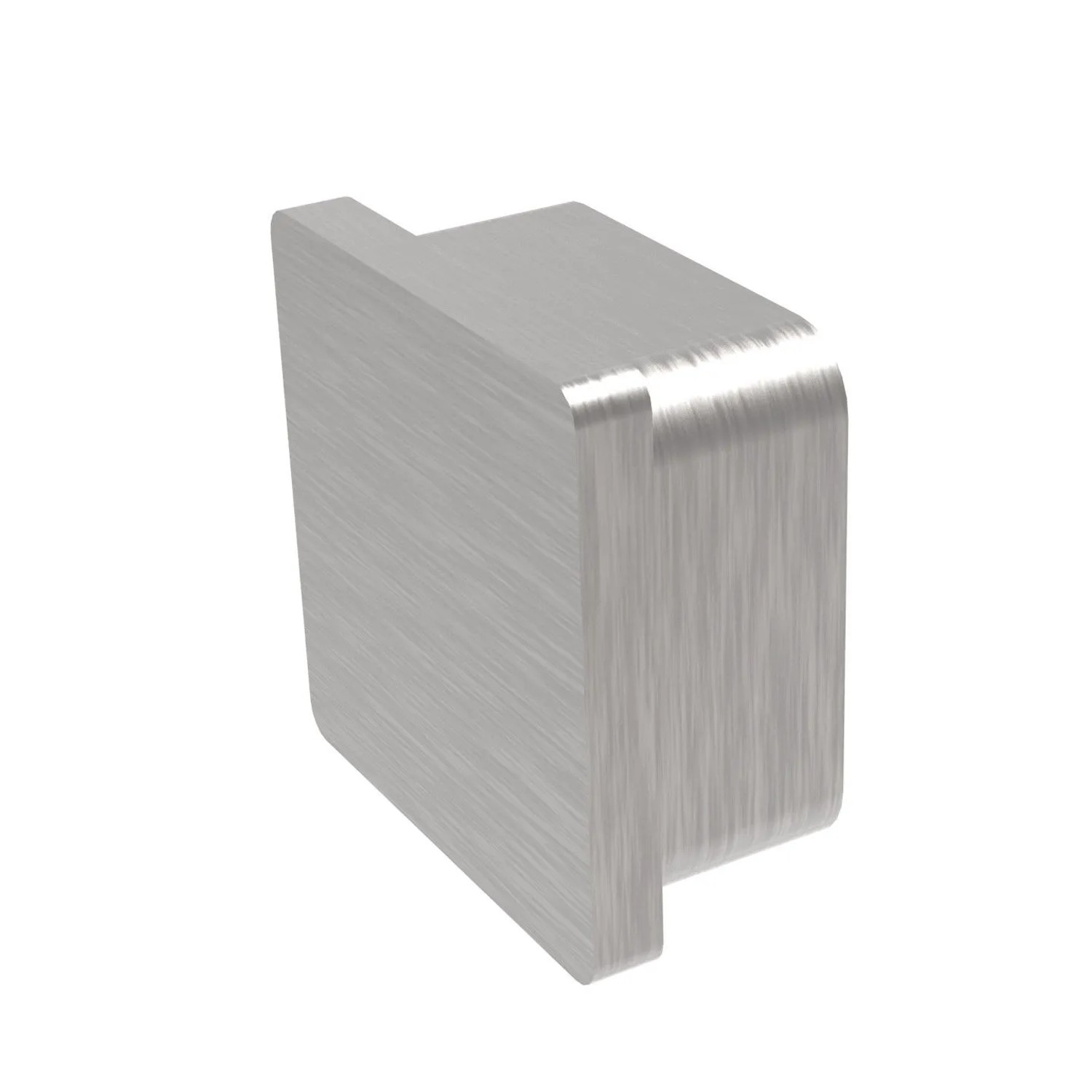 FeNau Endkappe Für Rohr 40x40x2,0 mm Zum Kleben V2A