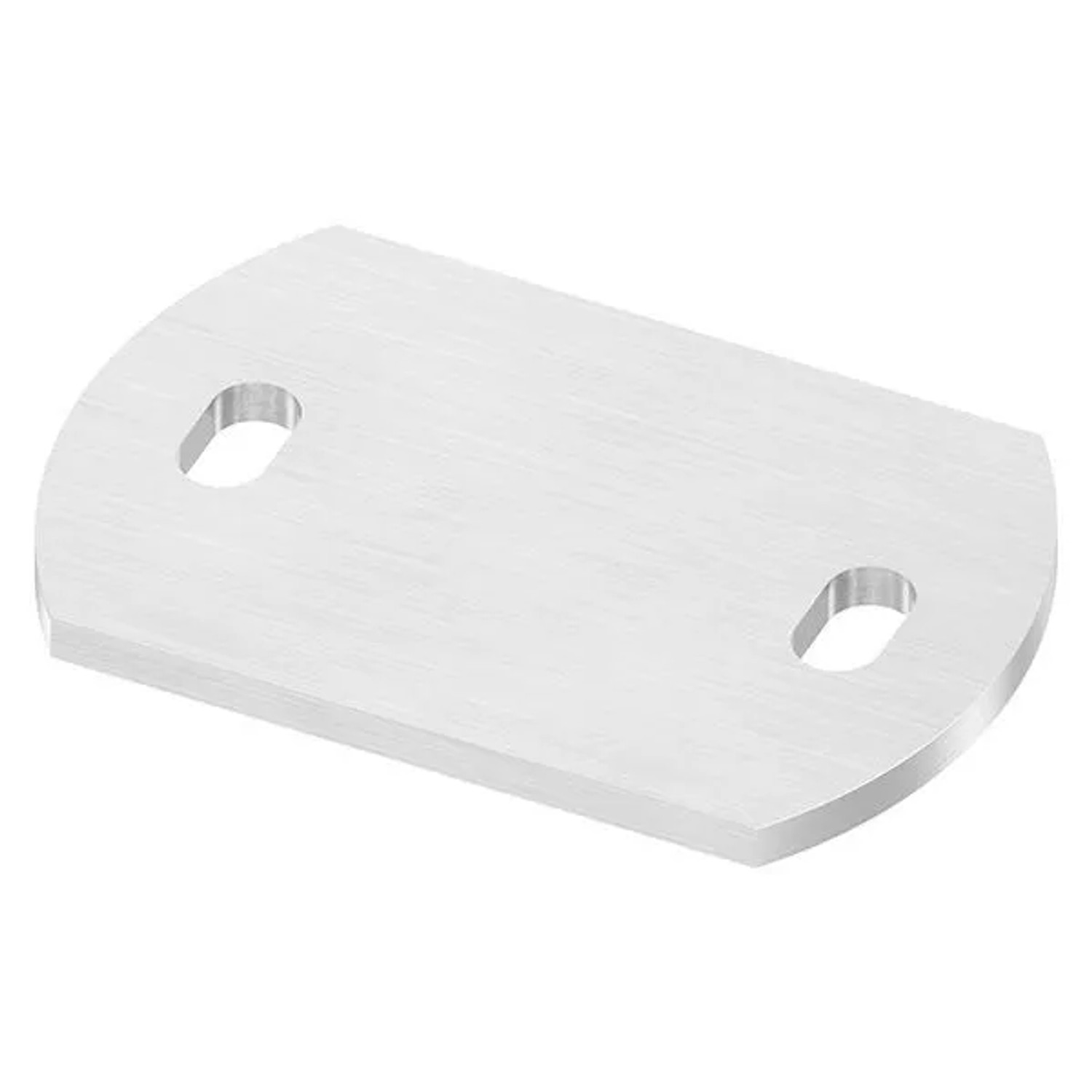 FeNau Ankerplatte Maße 120 X 80 X 6 mm Mit Langlochbohrung V2A