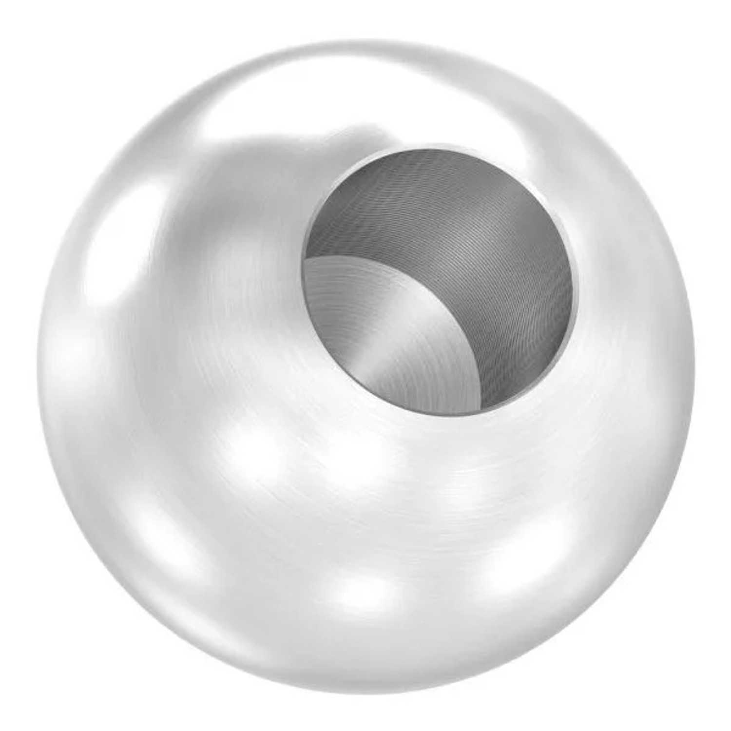 FeNau Kugel Ø 30 mm Mit Sackloch 12,6 mm V2A