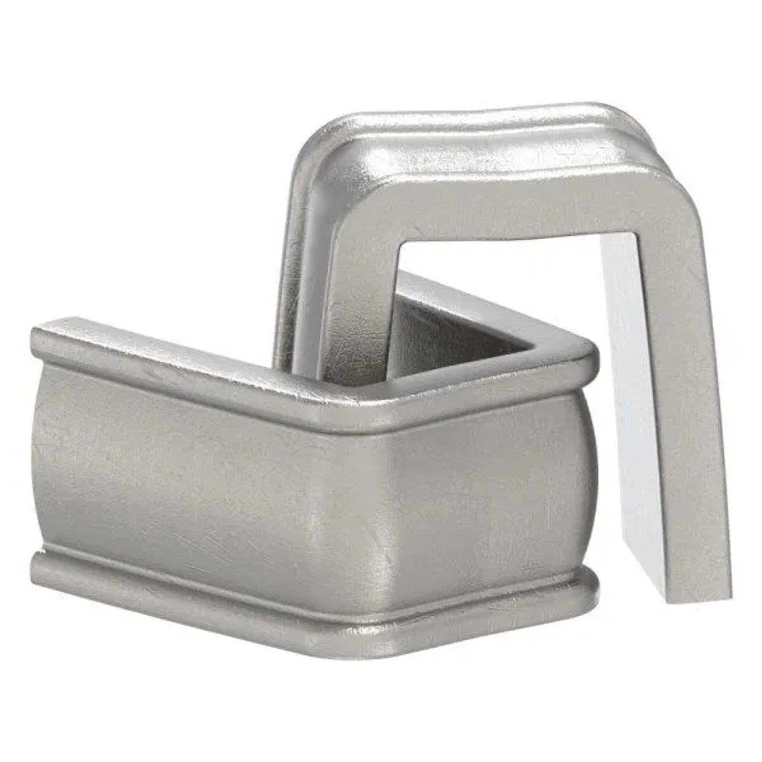 FeNau Bund 1 Stück Material 16x4 mm Innenmaß 14x23 mm Stahl Roh S235JR