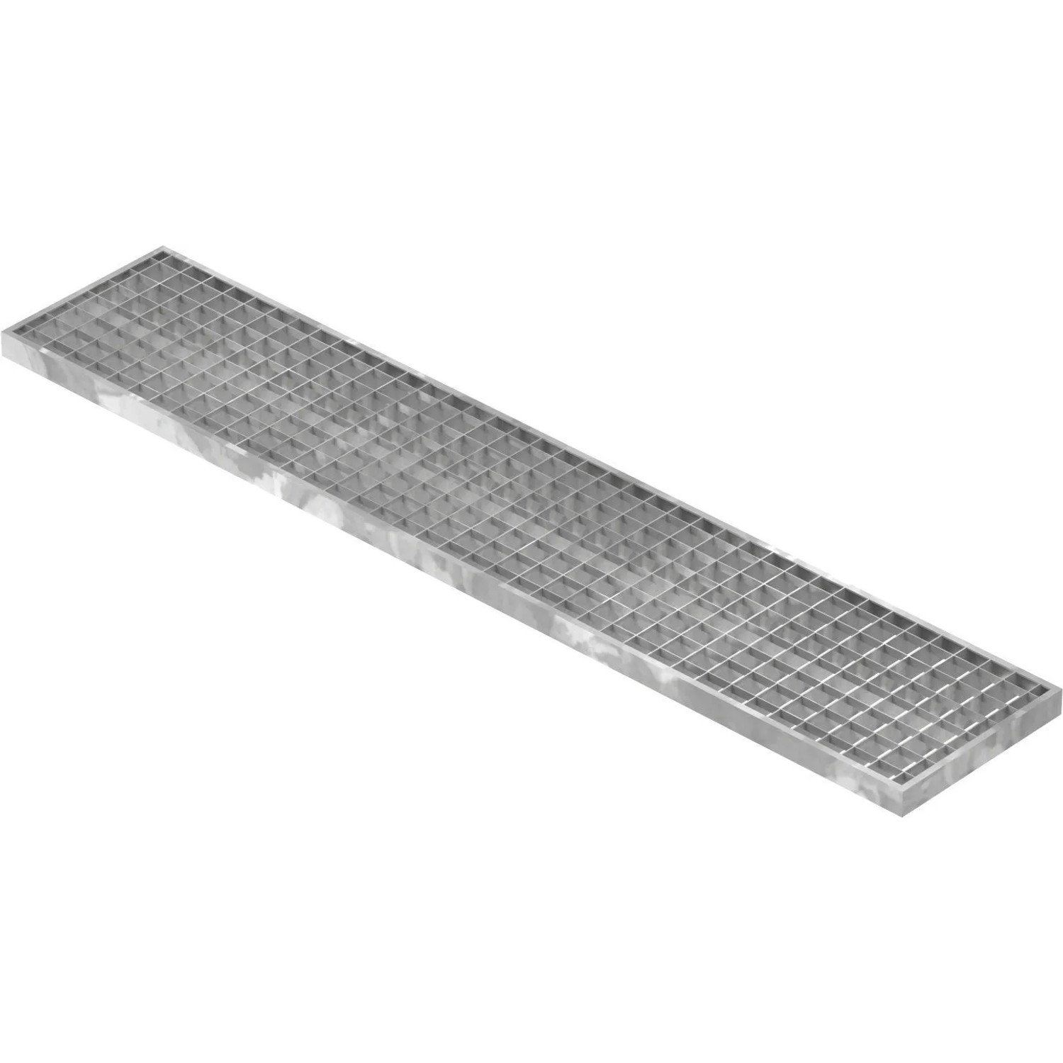 FeNau Garagen-Gitterrost Maße 240x1240x30 mm 30/30 mm Aus S235JR St37-2 Im Vollbad Feuerverzinkt