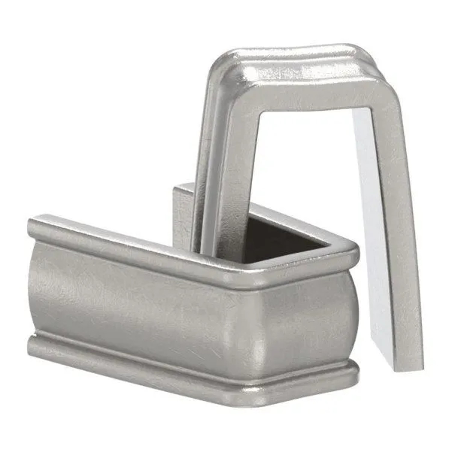 FeNau Bund 100 Stück Material 14x3 mm Innenmaß 11x24 mm Stahl Roh S235JR