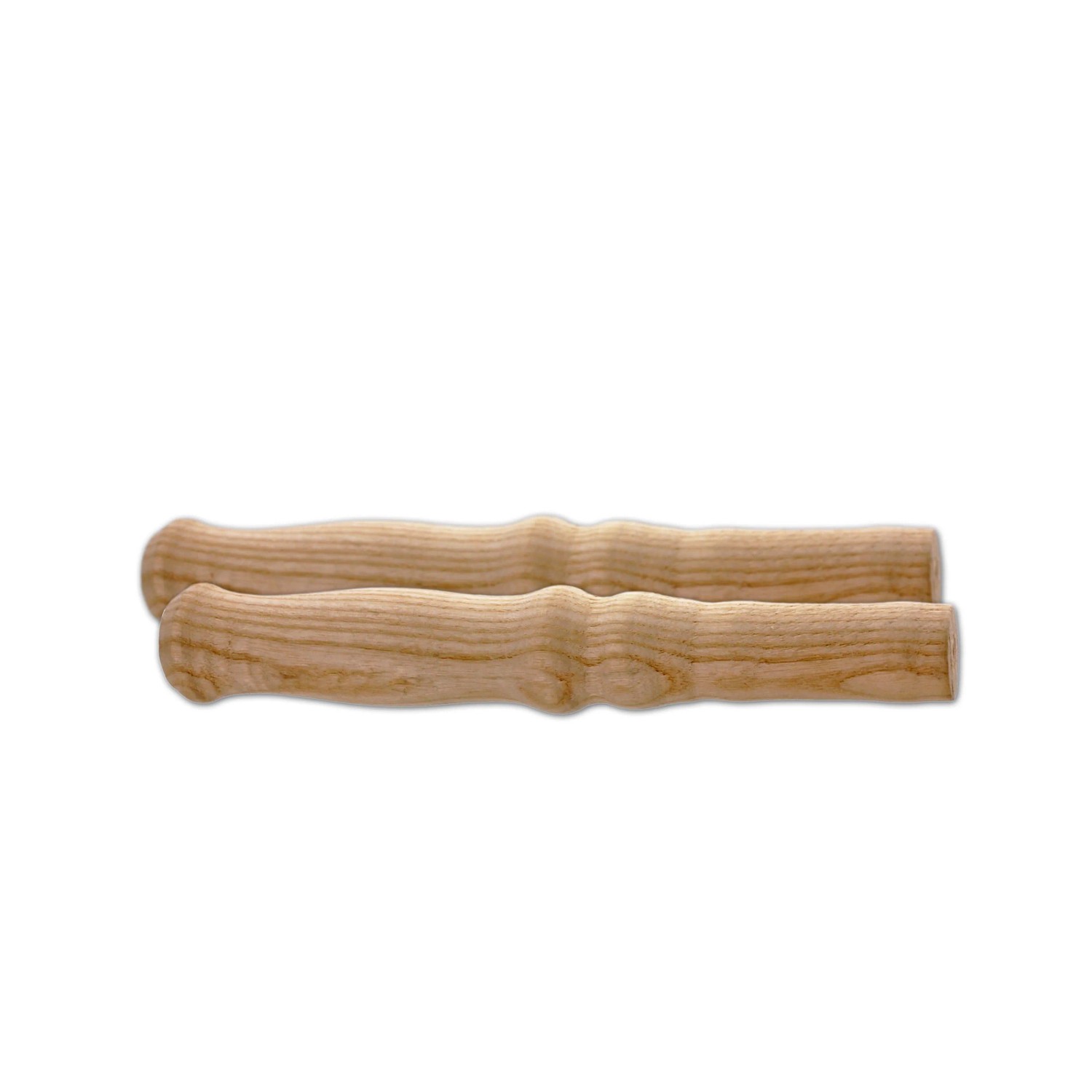 BigDean 2 XXL Holzgriffe für Schiebkarre Schubkarre ca 23.5 cm Lang 2.5 cm Durchmesser Hochwertig Flexibel Bereichernd Ideal für Jede Schubkarre