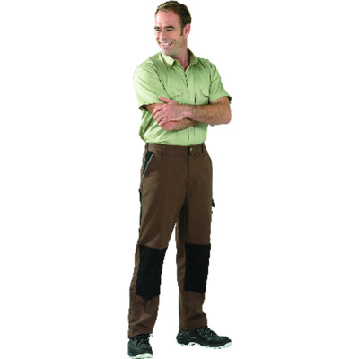 Bundhose 2126 braun/schwarz, Größe 62