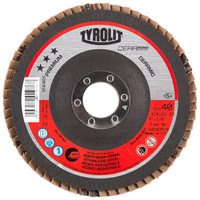 Fächerscheibe CERABOND ø125 x 22,23mm 27A gekröpft CA40R PREMIUM Edelstahl Bild 2