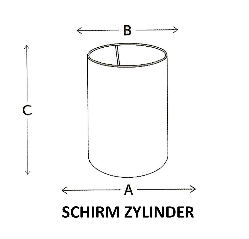 Dirk Davids Leuchten GmbH Lampenschirm Lampenschirm Zylinder in Velours Gold Bronze Seidenglanz 30-30-21cm, Angenehmes warmes Licht