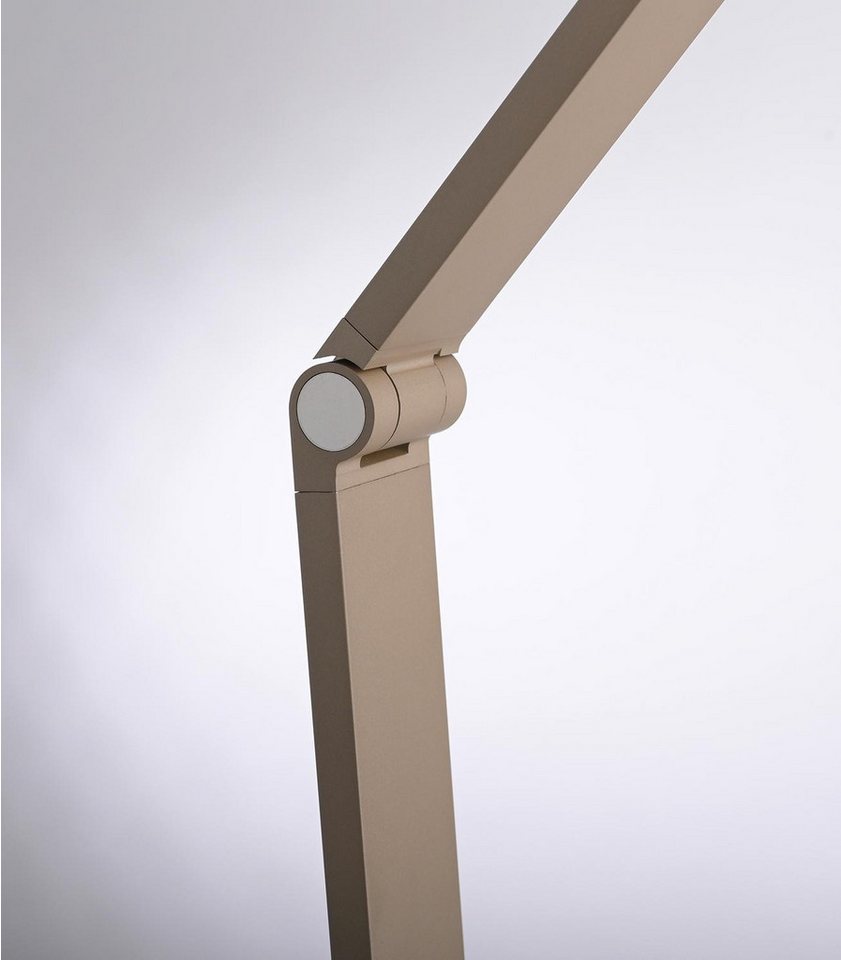 Paul Neuhaus LED Tischleuchte SAMSKY, Bronzefarben, Aluminium, Touchsensor, Anpassung der Farbtemperatur, Dimmfunktion, LED fest integriert, Extra-Warmweiß, Neutralweiß, Memoryfunktion, Verstellbar, B 48,5 x H 70 x T 15 cm Bild 3