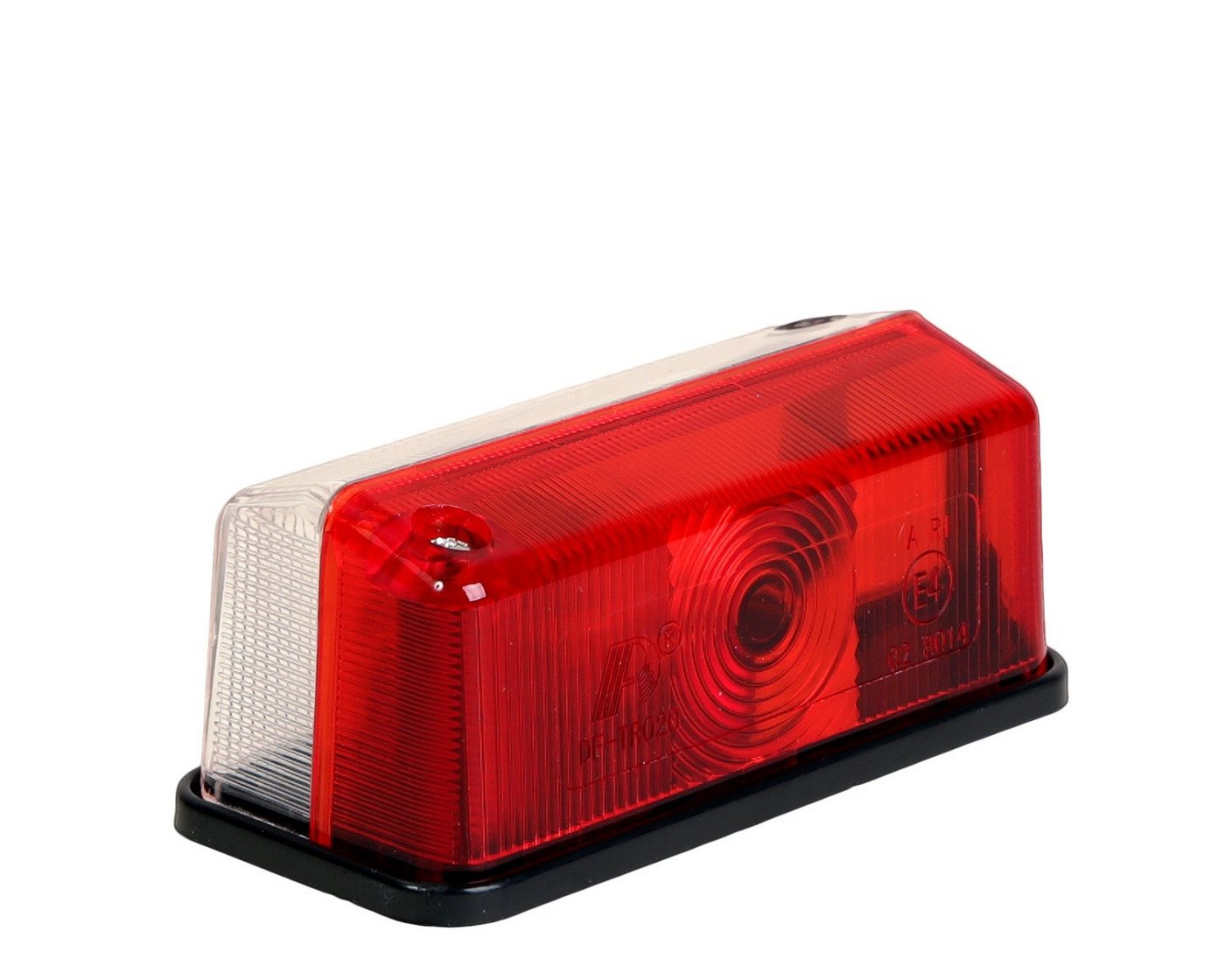 Diedrich Filmer GmbH Anhänger-Rückleuchte Begrenzungsleuchte 12V Umrissleuchte Rot/Weiß, Positionsleuchte für Anhänger Trailer Wohnwagen Wohnmobil Nutzfahrzeug Bild 5