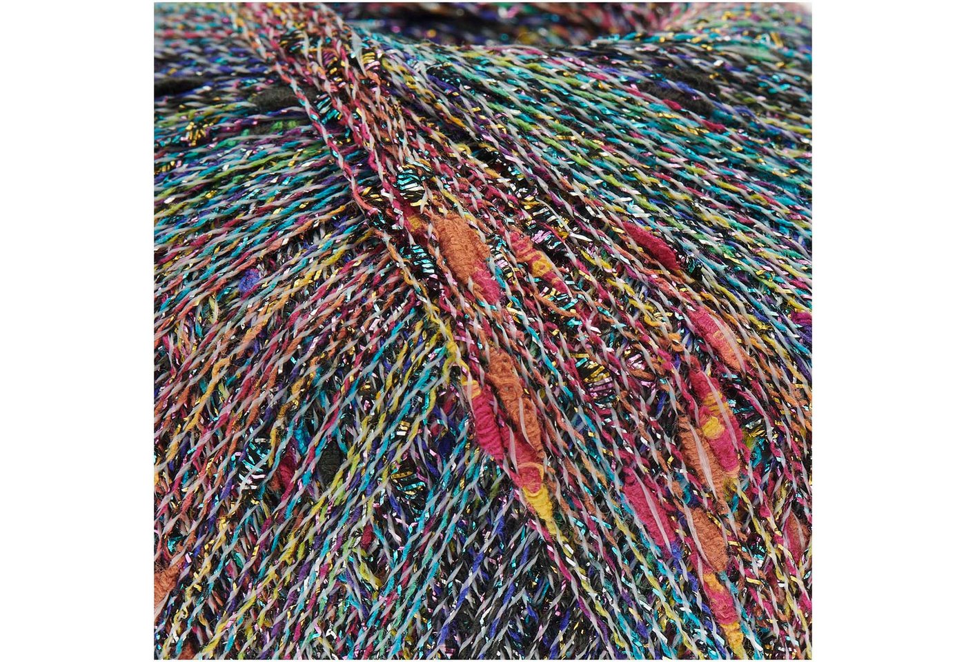 Rico Design 5 x RICO DESIGN CREATIVE MAKE IT RAINBOW GLITZ Häkelwolle, 1050 m Bild 3