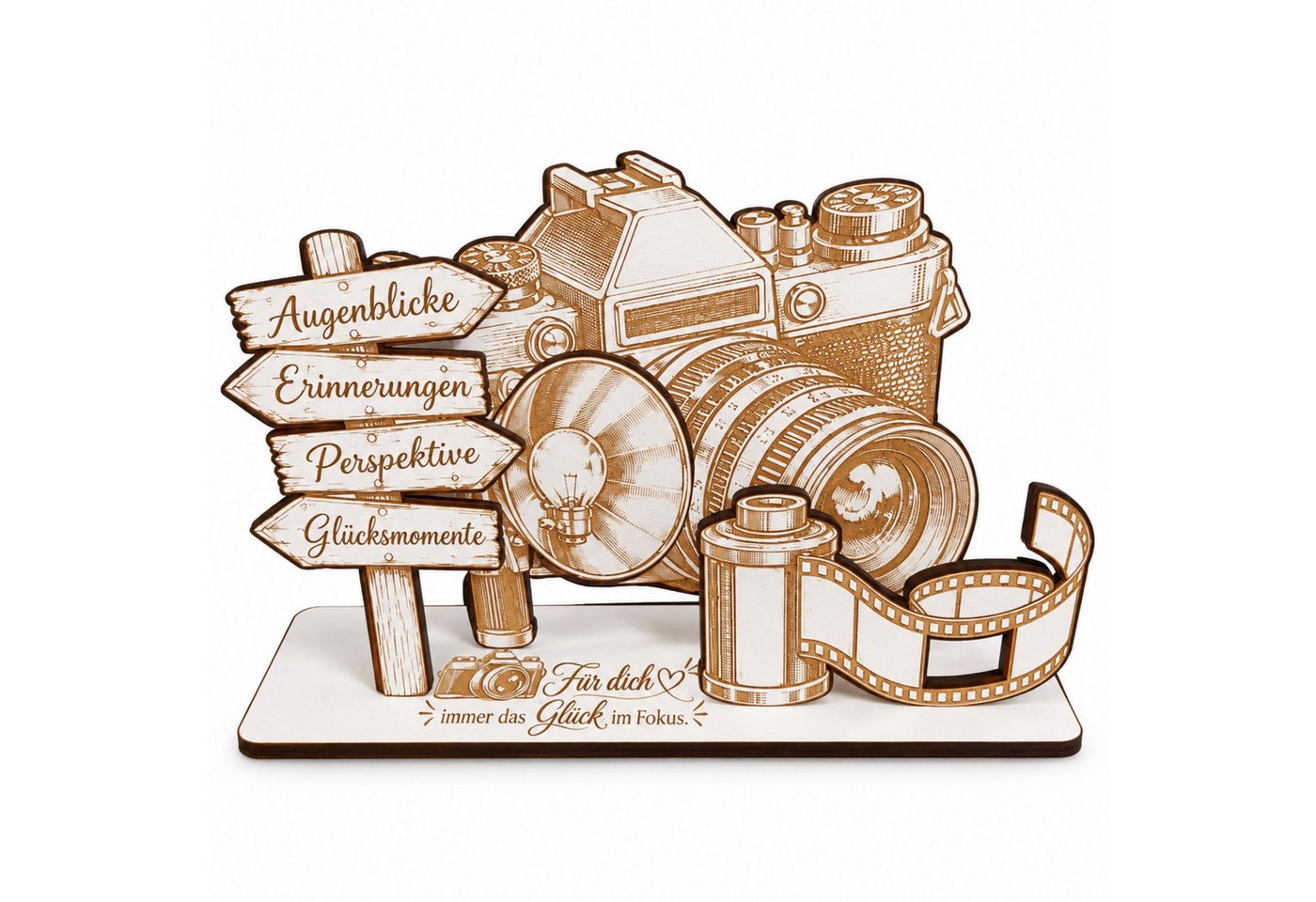 Dekolando Geschenkkarte Fotografie Geldgeschenk Geschenk für Fotografen mit Kamera 14x8cm Bild 4