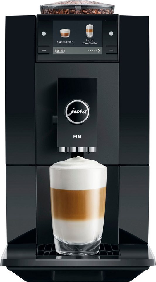 JURA Kaffeevollautomat A8 Piano Black (EA) Bild 3