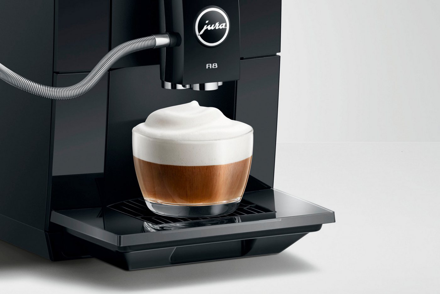 JURA Kaffeevollautomat A8 Piano Black (EA) Bild 5