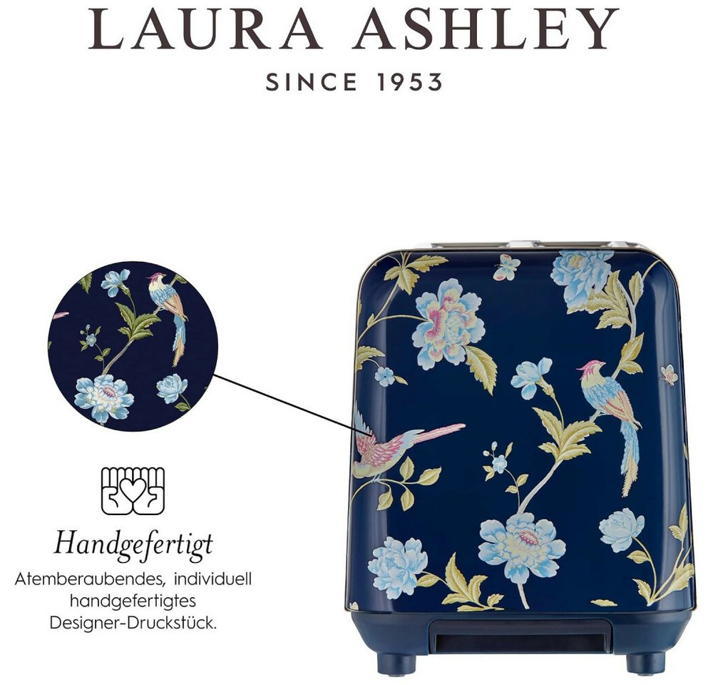 LAURA ASHLEY Toaster Laura Ashley 2 Scheiben-Toaster, 7 Stufen – Elveden Marine Design VQ, 925.00 W Bild 5