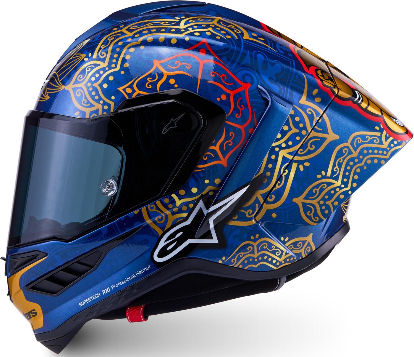 Alpinestars Motorradhelm Supertech R10 Martinator Thai LE Carbon Helm, Antifog Beschichtet,notfallsystem-polsterung (eqrs) Bild 4