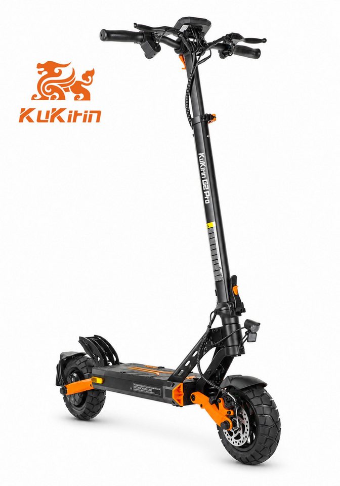 ZWHEEL E-Scooter Kukirin G2 Pro 624Wh 48V 13Ah Max.55km 10 Zoll Offroad-Reifen, Faltbarer Elektro-Scooter mit Doppelscheibenbremse, LCD-Display Bild 3