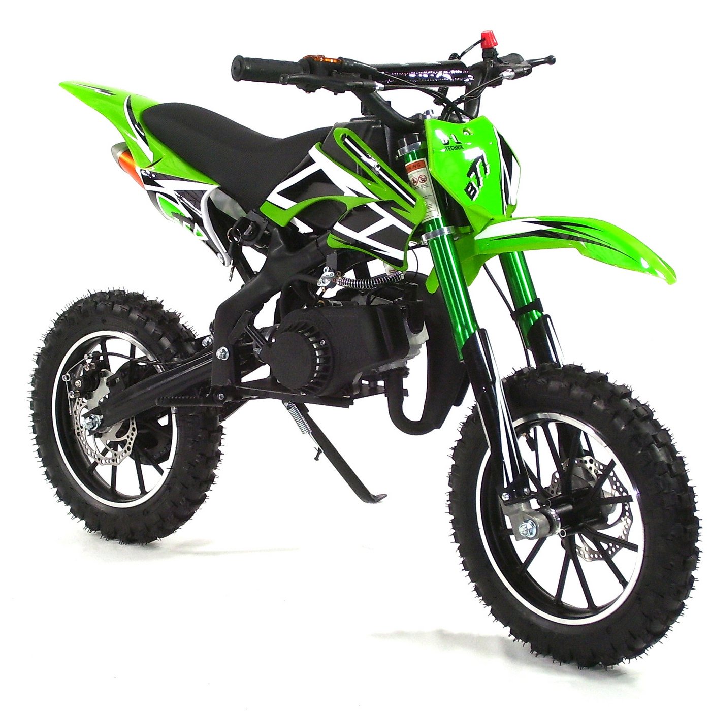 Apex Motorrad Pocketbike Dirtbike Pocket Crossbike 49ccm Kindermotorrad 55936, 45 km/h, Euro 0, (1 tlg)