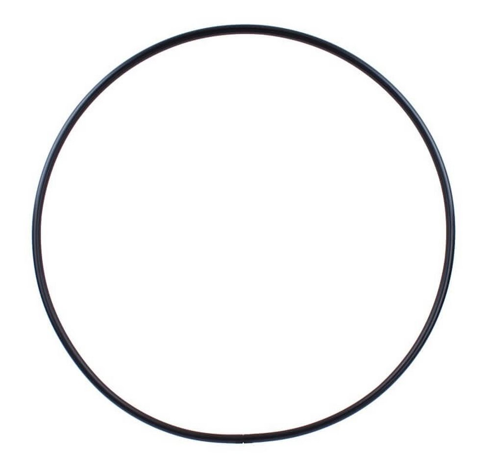 Hoopomania Hula-Hoop-Reifen Faltbarer Hula Hoop Rohling, 25er Rohr, Ø 100cm, Schwarz