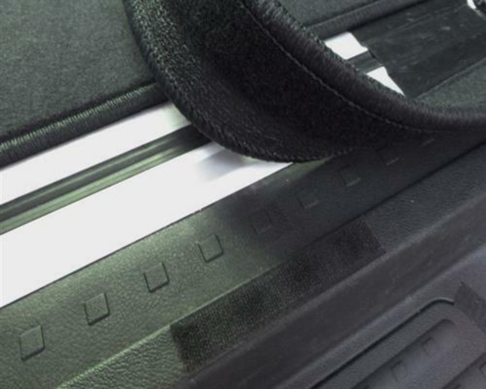 DSX Kofferraummatte Kofferraum Teppich Fußmatte Velour passend für VW T5 T6 T6.1 Multivan, für VW T5 Multivan Multivan, mit 1 Schiebetür 4 Schienen (ohne Schiebetisch) Bild 5