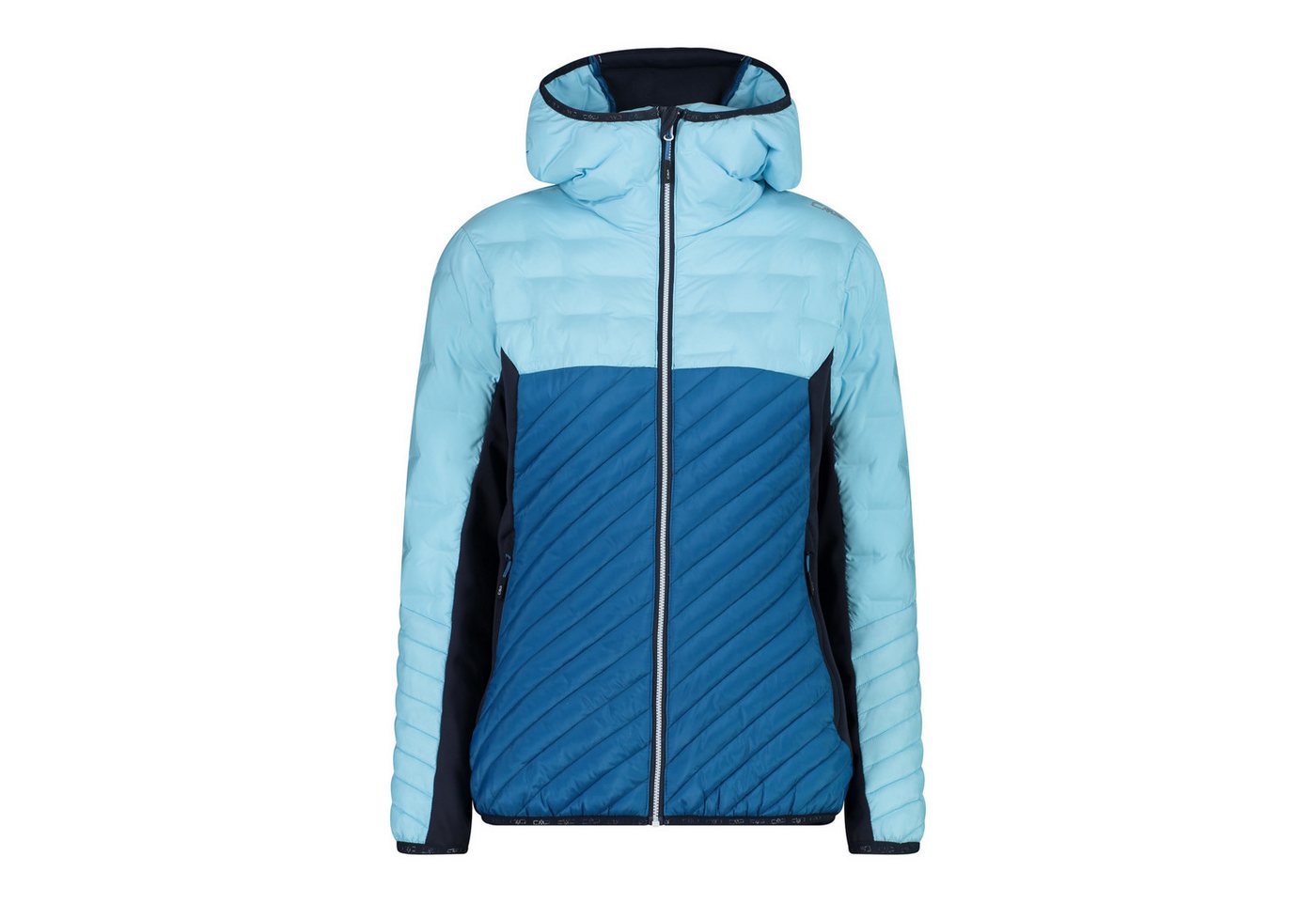 CMP Outdoorjacke CMP Damen Steppjacke Woman Jacket Hybrid Fix Hood 33Z2546