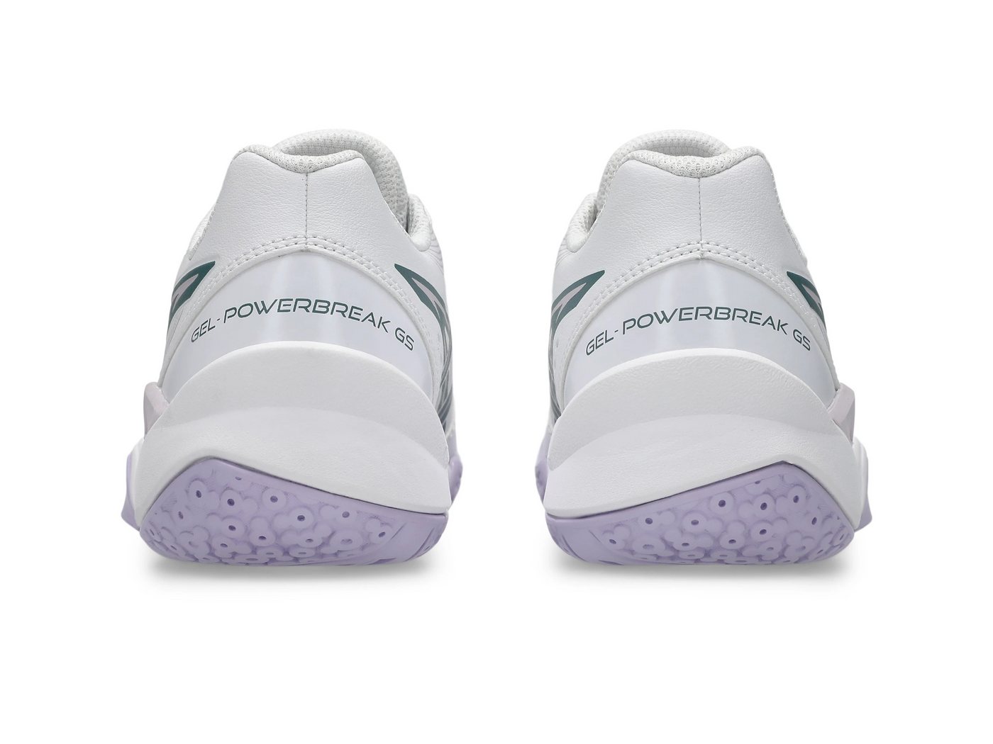 Asics GEL-POWERBREAK GS WHITE/FOGGY TEAL Handballschuh