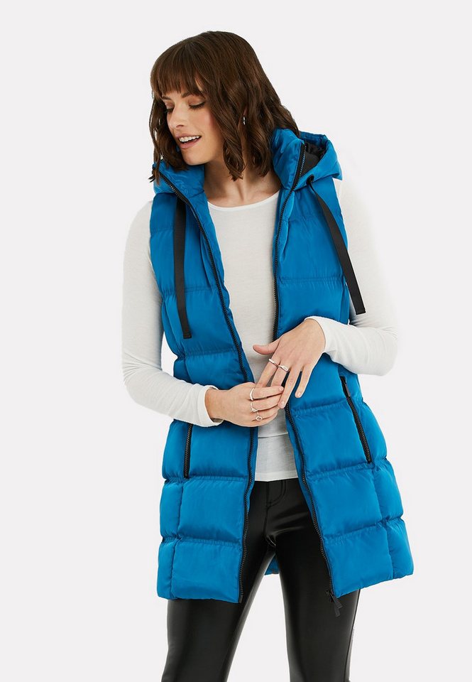 Threadbare Softshellweste THB Vinyard Sporty Gilet (1-tlg) im langen Schnitt Bild 3