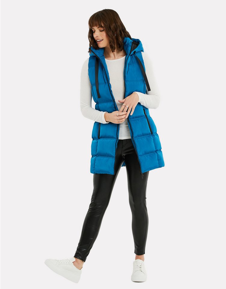 Threadbare Softshellweste THB Vinyard Sporty Gilet (1-tlg) im langen Schnitt Bild 4