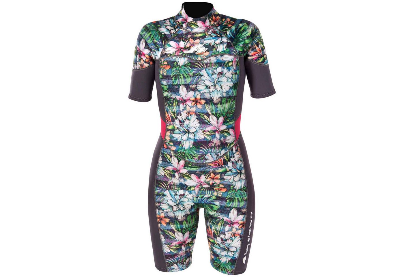 F2 Neoprenanzug F2 Damen Neopren Anzug Happiness Shorty 3/2 mm S Multicolor Bild 2