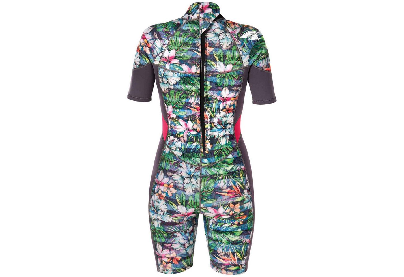 F2 Neoprenanzug F2 Damen Neopren Anzug Happiness Shorty 3/2 mm S Multicolor Bild 3