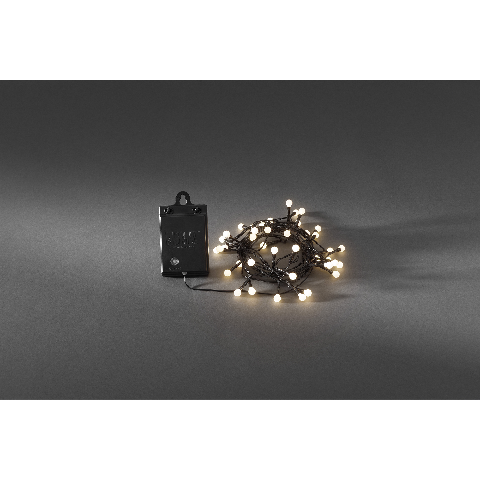 Konstsmide LED-Globe-Lichterkette 40 LEDs warmweiß 440 cm