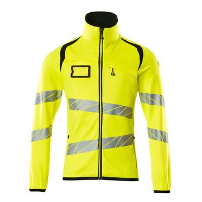 Fleecepullover Mit Reißverschluss 19103 Gr. S Hi-vis Gelb/schwarz - Mascot