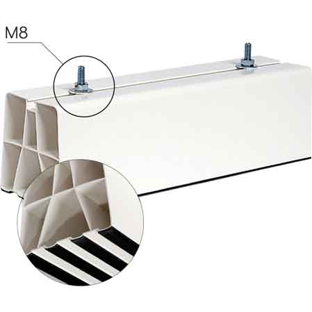 Bodenstütze Für Außeneinheit P80 X H80 X L350mm