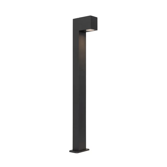 Industrielle Stehleuchte Für Den Außenbereich Dunkelgrau 80 Cm Ip44 - Baleno