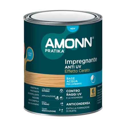 Wasserbasierender Uv-schutzimprägnierer Mit Wachs-effekt Amonn 0,75 L