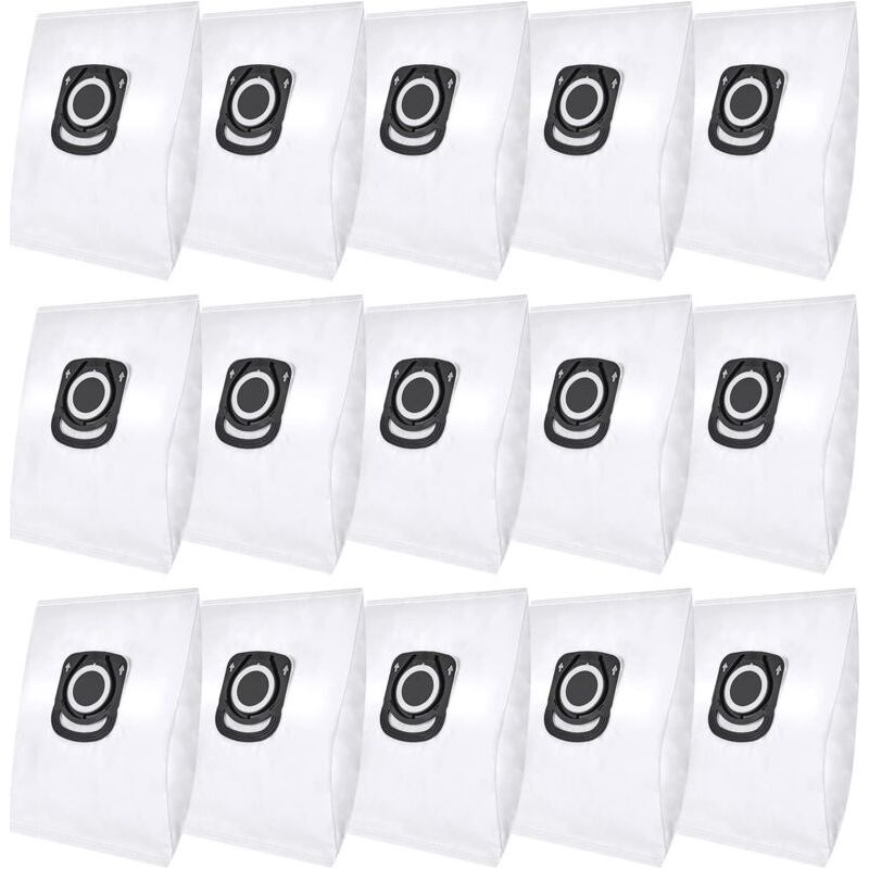 15 Sacs Pour Aspirateur Rowenta Hygiene+ Zr200520 Zr200720 Swirl R39, Sacs Pour Aspirateurs Rowenta Compact Power, X-trem Power & Silence Force (ro64xx Ro63xx Ro68xx Ro39xx)